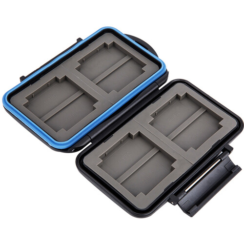JJC MC-1 Memory Card Case for 4 CF & 8 MemoryStick Pro Duo