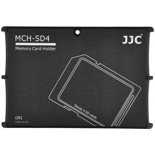JJC Memory Card Case for 4 SD Media Cards