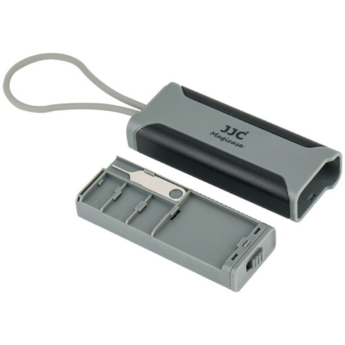 JJC MCR-STM5 Memory Card Case (Gray/Black)