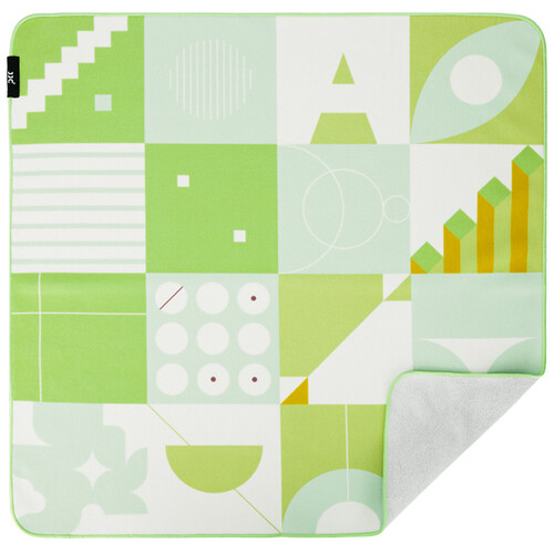 JJC Protective Wrap (Green Checkerboard, 13.8 x 13.8")