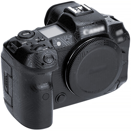 JJC Anti-Scratch Protective Skin Film for Canon EOS R6 Mark II (Circuit Board Black)