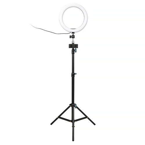 JJC ZB7 LED Ring Light Kit (10")