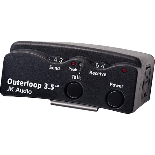 JK Audio Outerloop 3.5 Universal Intercom Belt Pack (XLR Male)