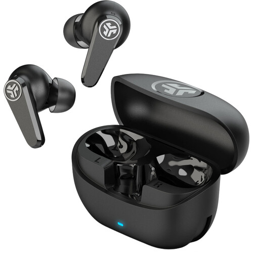 JLab Go Pods True Wireless Noise-Canceling Earbuds (Black)