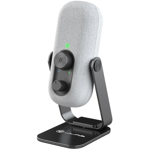 JLab Go Talk Gaming and Streaming USB Microphone (White)