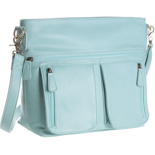 Jo Totes Allison Camera Bag with Dual Front Pouches (Mint)