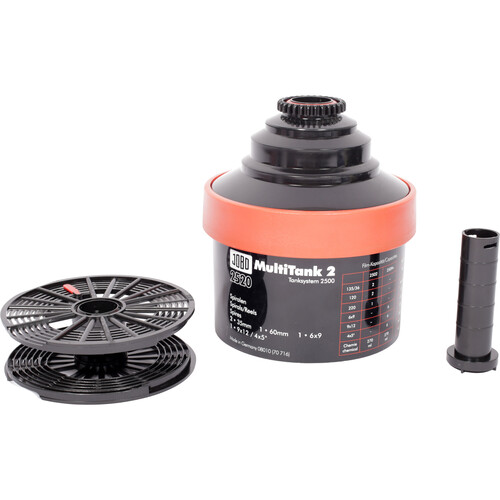 Jobo MultiTank 2 and 2502 Film Reel Kit with Cog Lid