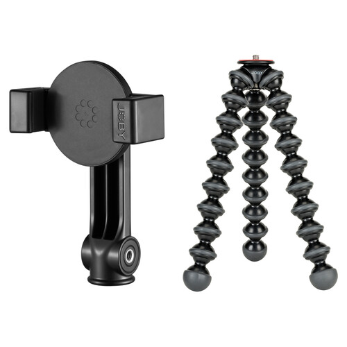 JOBY GripTight Tripod Mount for MagSafe & GorillaPod 1K Flexible Mini Tripod Kit