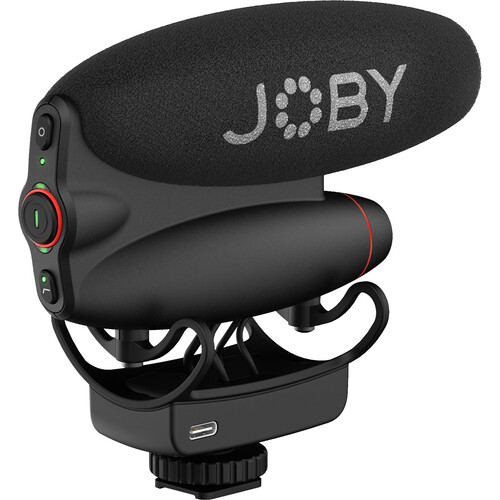 JOBY Wavo PRO DS Hybrid Analog/USB Camera-Mount Shotgun JB01801