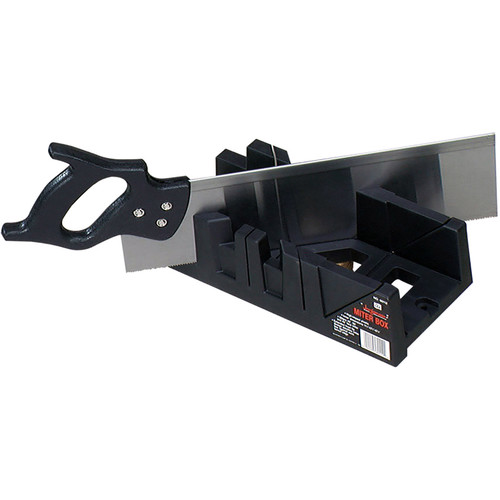 Jorgensen 11.25" Plastic Miter Box with Saw