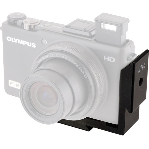 JTec L-Bracket Tripod Mount for OLYMPUS XZ-1 Digital Camera (Black)