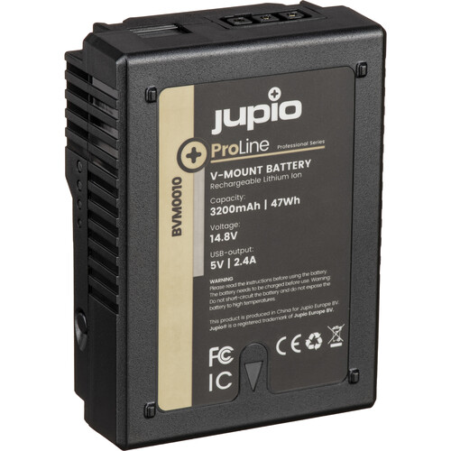 Jupio 14.8V 47Wh V-Mount Battery for RED Raven/Dragon