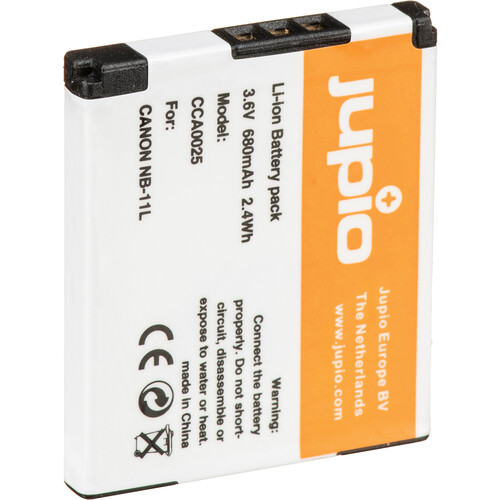 Jupio NB-11L Lithium-Ion Battery Pack (3.7V, 680mAh)