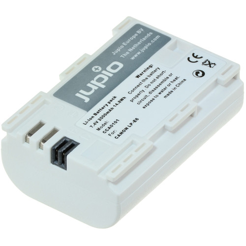 Jupio LP-E6 Ultra Lithium-Ion Battery Pack (7.4V, 2000mAh)
