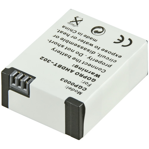 Jupio Lithium-Ion Battery Pack for GoPro HERO3 & HERO3+ (3.7V, 1200mAh)