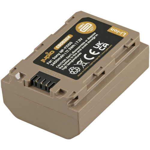 Jupio NP-FZ100 Ultra C Battery with USB-C Charging Port