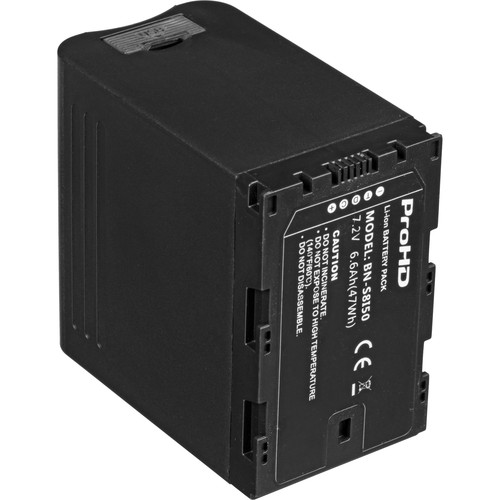 JVC 7.2V Battery for DT-X Monitors and GY-LS300/HM200/HM600/HM650 Cameras
