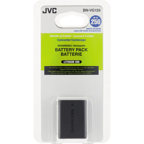 JVC BN-VG139 Battery Pack for Everio Camcorders (3.6V, 3750mAh)