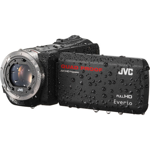 JVC GZ-R315BEU Quad-Proof HD Camcorder (PAL, Black) GZ-R315BEU