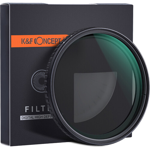 K&F Concept Nano-X Green Multicoated Variable ND Filter (37mm, 1- to 5-Stop)