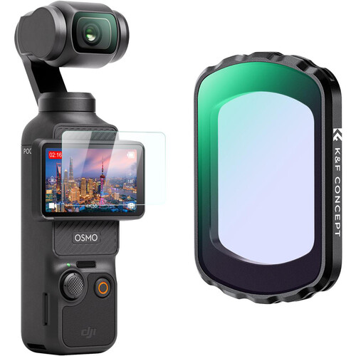 K&F Concept Clear-Natural Light Filter for DJI Osmo Pocket 3
