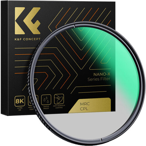 K&F Concept Nano-X Series CPL Filter (55mm)