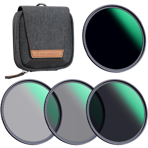K&F Concept Nano-X Series ND 4-Filter Set (58mm, 2 to 10-Stop)