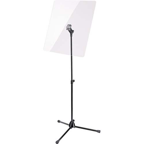 K&M 11903 Protective Shield with Stand (Black)