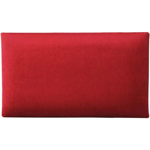 K&M 13802 Velvet Seat Cushion (Red)