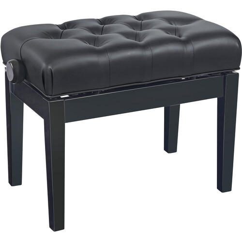 K&M 13963 Hydraulic Piano Bench (Height Adjustment: 18.5 to 22.4")