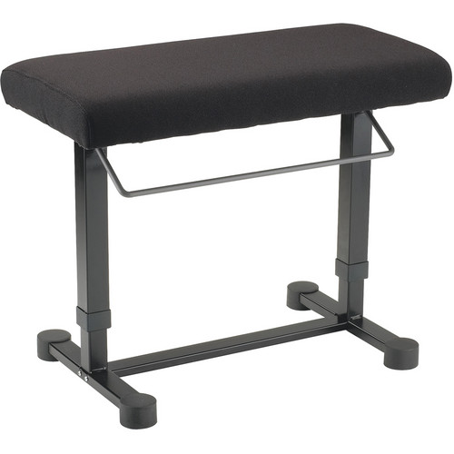 K&M 14081 Uplift Piano Bench (Fabric, Black)