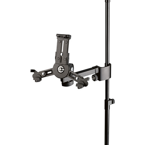 K&M 19796 Universal Mini Tablet Holder (Black)