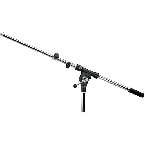 K&M 211/1 Two-Piece Telescoping Boom Arm with 5/8" Thread (Chrome)