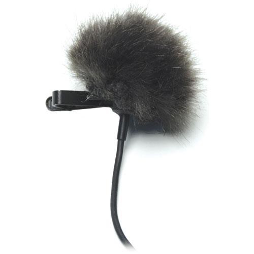 K-Tek KTFLTB - Fuzzy Topper Windscreen for Lavalier Microphones (Black)