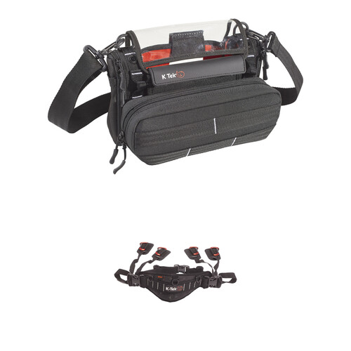 K-Tek Stingray MixPro Audio Bag and KSWB1 Waist Belt Kit