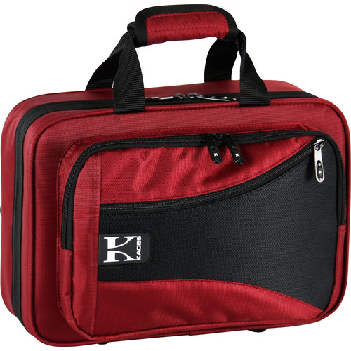KACES Lightweight Hardshell Clarinet Case (Red)