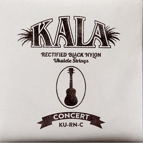 KALA Rectified Black Nylon Strings for Concert Ukulele (4-String, 26 - 36)