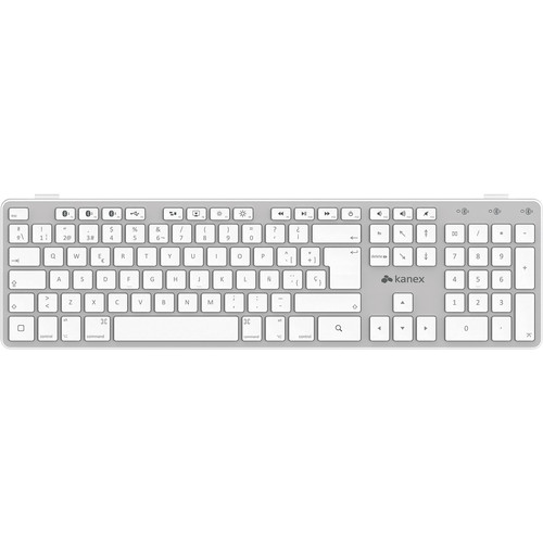 Kanex Multi-Sync Spanish Bluetooth Keyboard for PC/Android Tablet/Smartphone