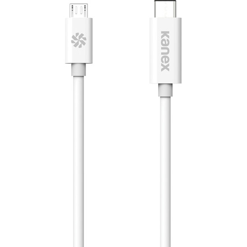 Kanex USB Type-C to Micro-USB Cable (White, 4')