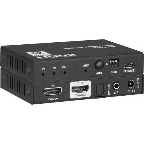 KanexPro HDMI UHD 8K Audio De-Embedder with ARC Output