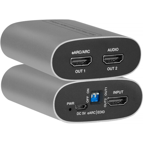 KanexPro 4K HDMI eARC/ARC Audio Extractor