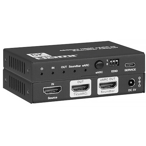 KanexPro 8K HDMI eARC Audio to Soundbar Adapter