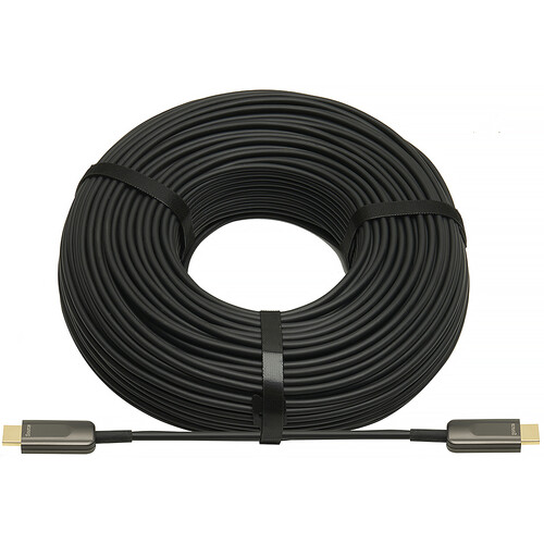 KanexPro Fiber Optic Active High-Speed HDMI Cable (196.9')