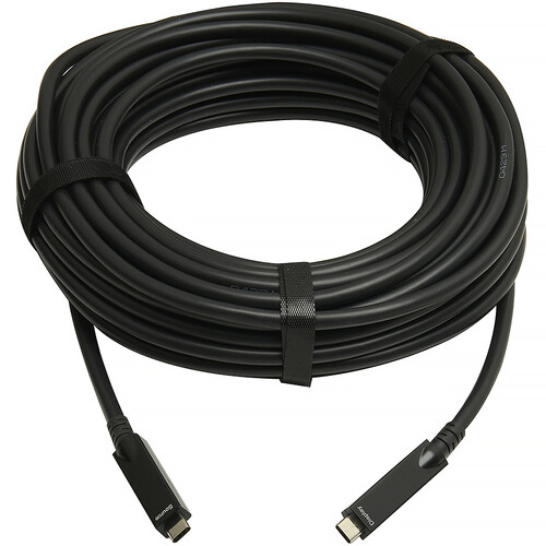 KanexPro Active Fiber USB-C Cable with Power Delivery (16.4')