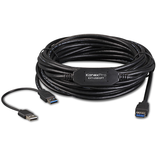 KanexPro SuperSpeed USB 3.1 Gen 1 Type-A Active Extension Cable (32')