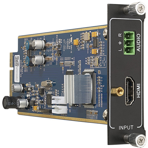 KanexPro Flexible One Input 4K HDMI Card with Analog Audio Input