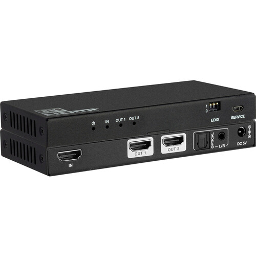 Hirosophy KanexPro 8K HDMI 1x2 Splitter with Audio SP-1X2A8K B&H Photo