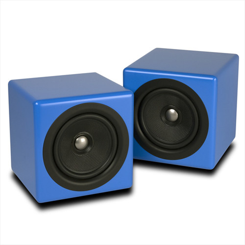 Kanto Living BEN 5" Passive Cube Speakers (Matte Blue, Pair)