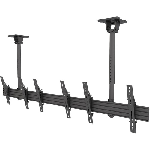 Kanto Living MBC311T Menu Board Ceiling Mount System for up to Three Displays