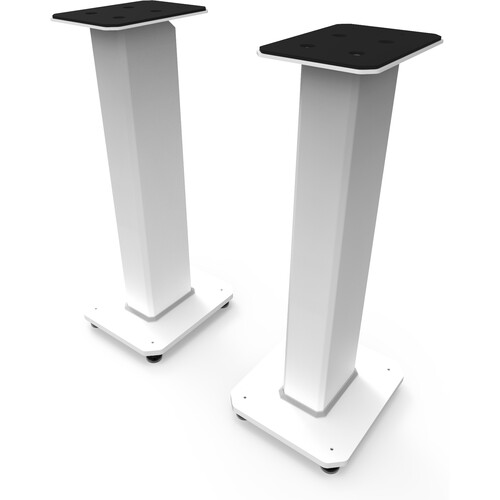 Kanto Living SX Series 26" Fillable Floor Speaker Stands (Pair, White)